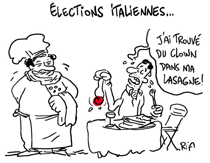 Elections italiennes et Beppe Grillo