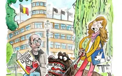 Philippe Geluck et son Chat