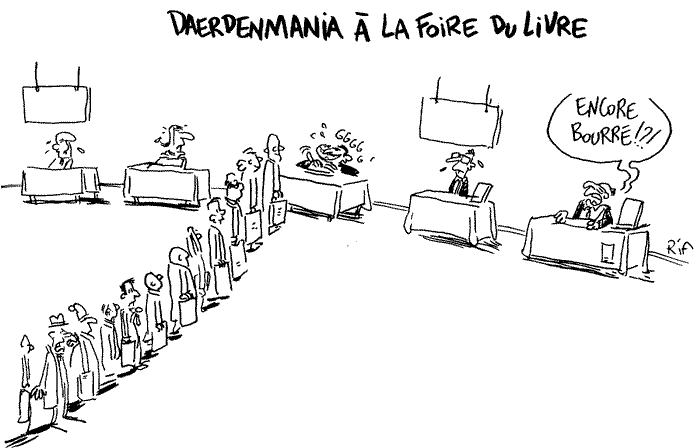 Daerdenmania à la Foire du Livre