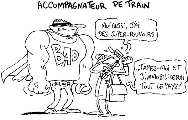 Grève des accompagnateurs de train