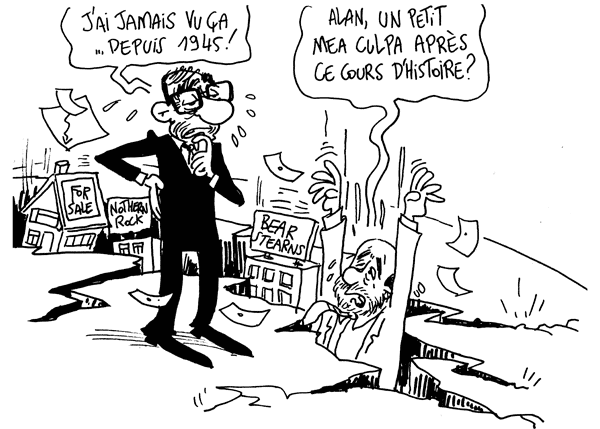 Un Alan Greenspan plus qu&rsquo;alarmiste ?