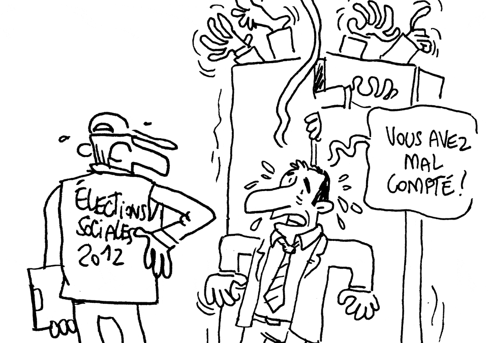 Les élections sociales 2012