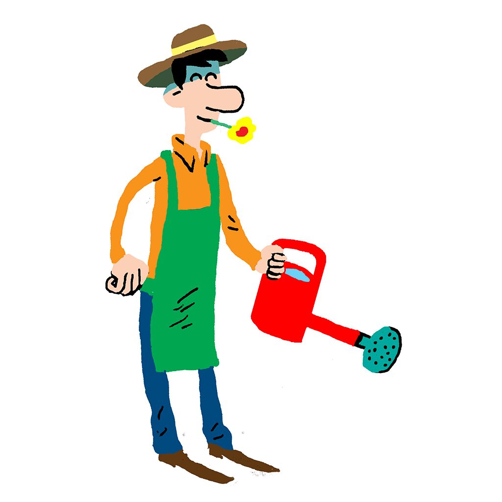 Arroser - élément d'une illustration de (c)Vincent Rif