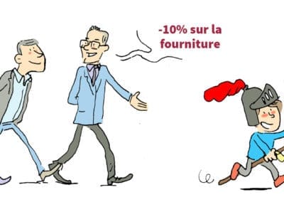 illustration pour dépliant Portes ouvertes Dominique Buyse