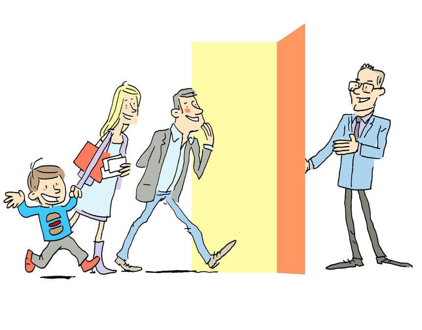 Illustrations pour les Portes ouvertes de Dominique Buyse