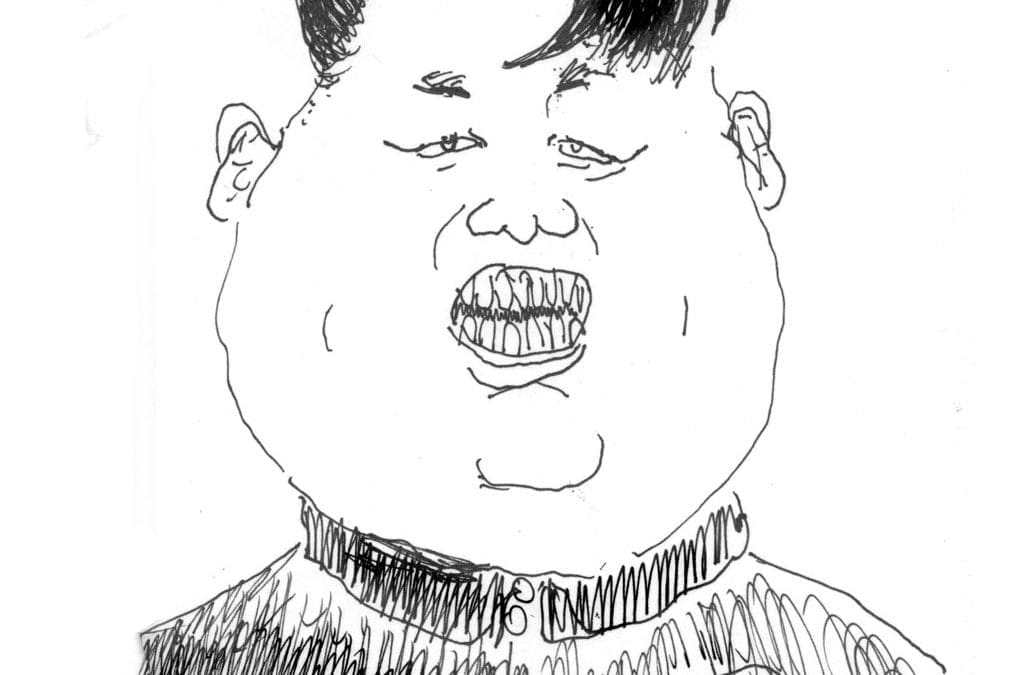 Caricature de Kim Jong-un, par Vincent Rif