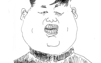Caricature de Kim Jong-un, par Vincent Rif