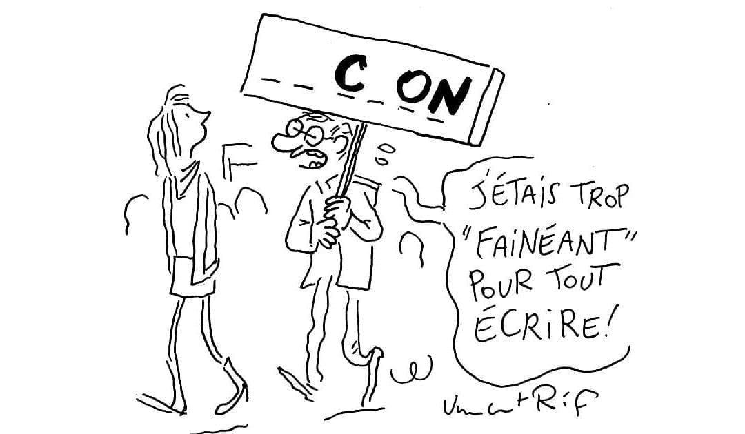 Manifestation des fainéants contre Emmanuel Macron