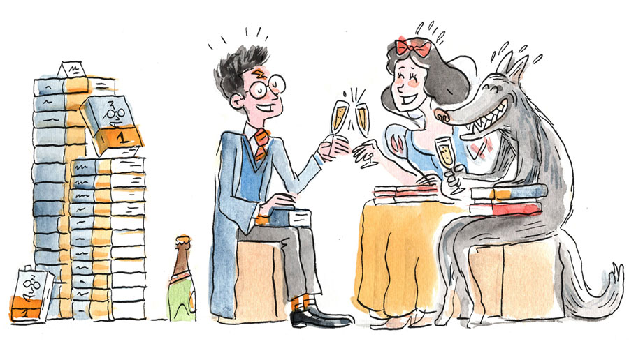 Le succès de la littérature jeunesse – illustration