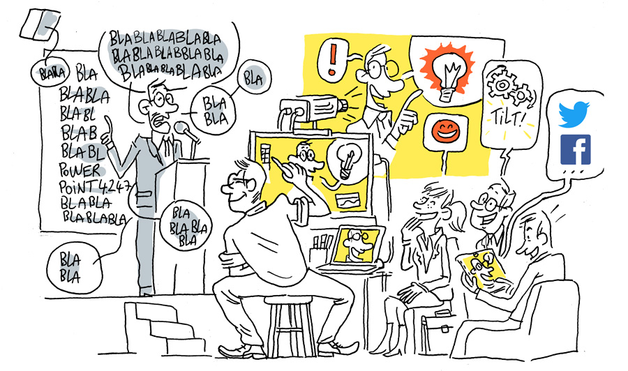 Vincent Rif en vidéo dessinée