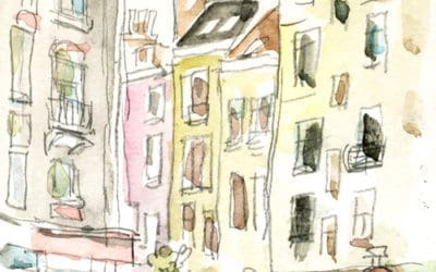 Croquis dans le quartier du Bailli