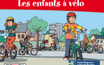 Les enfants à vélo