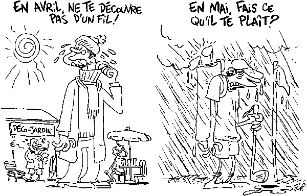 Météo capricieuse