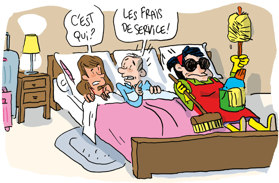 Illustration sur les frais de services de Airbnb