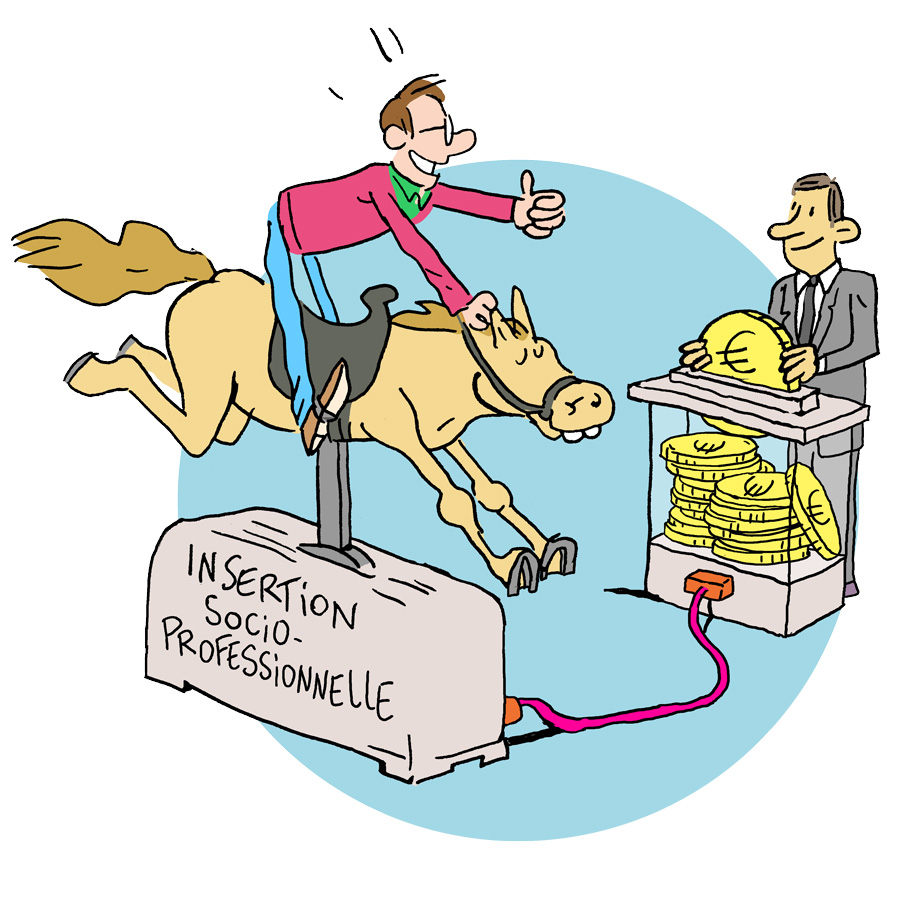 Illustration pour le financement secteur des Centres d'insertion socioprofessionnelle