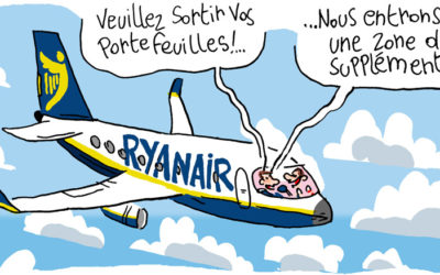 Ryanair et les zones troubles de suppléments