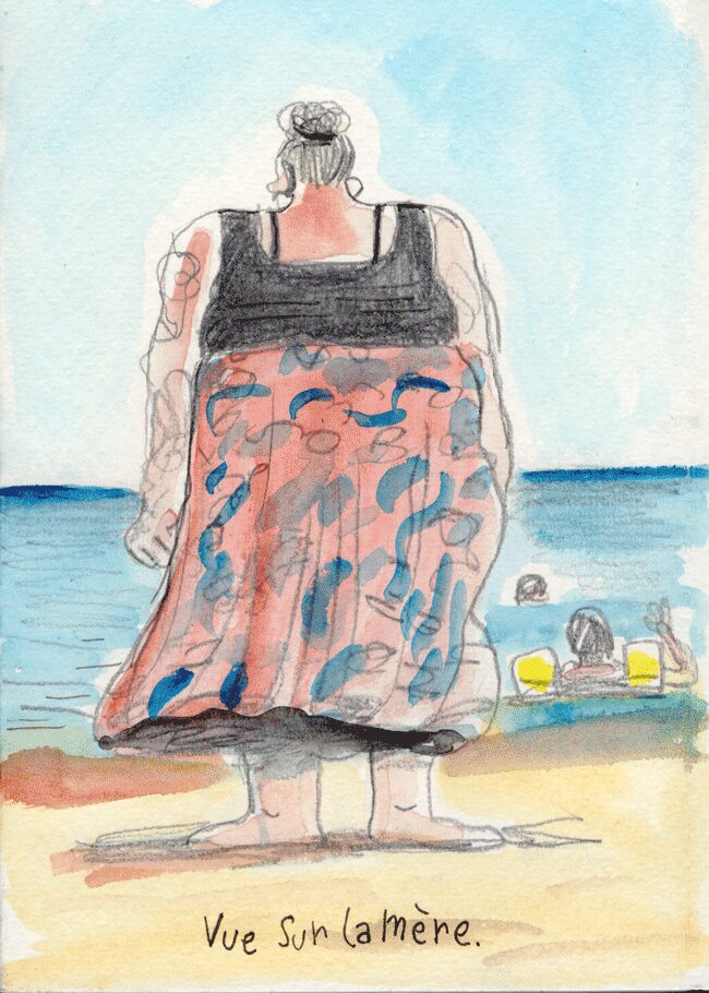 Vue sur la mère