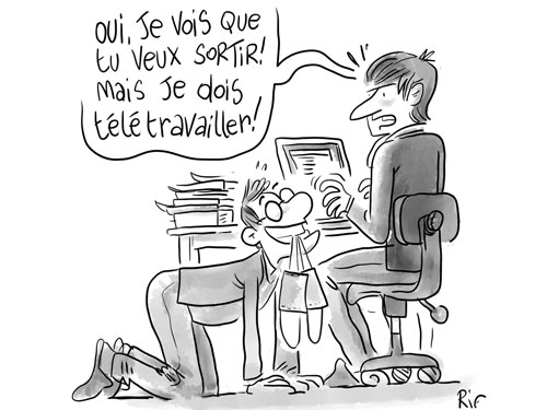 Télétravail et confinememt