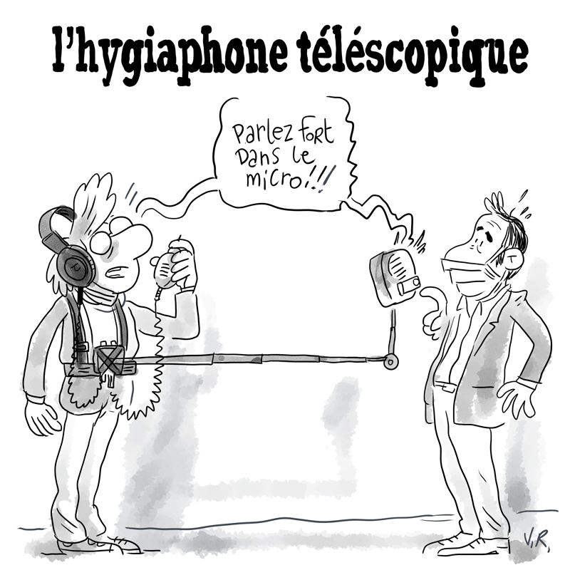 Mieux que l'iPhone, l'hygiaphone téléscopique