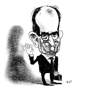 Jean Castex - caricature du nouveau Premier minstre de France