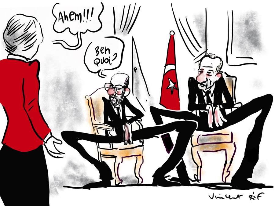 SofaGate : Charles, Recep et les autres