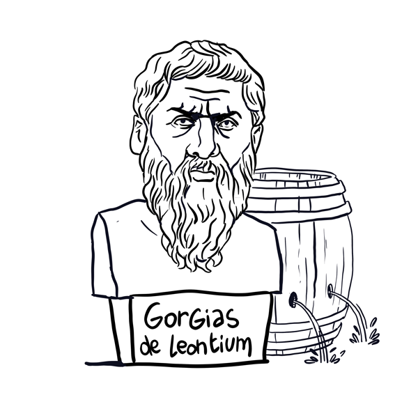 Portrait du philosophe Gorgias de Leontium
