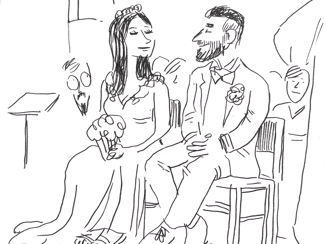 Reportage en dessins de mariage