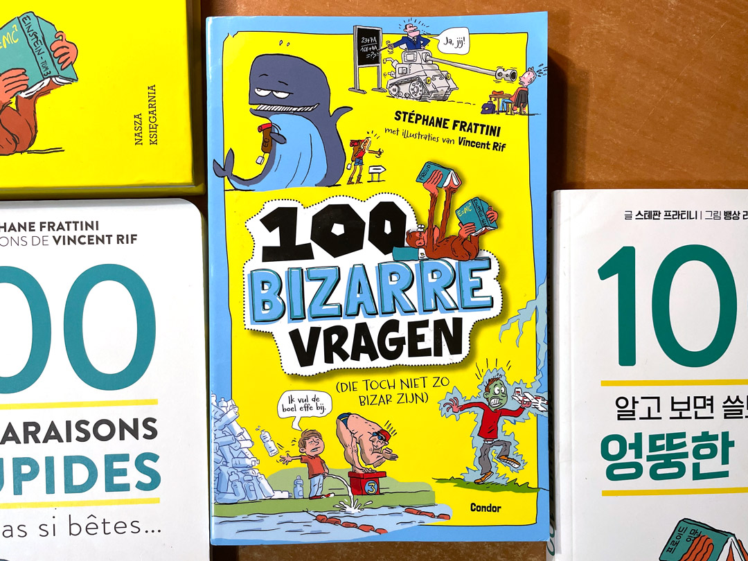 100 bizarre vragen aux éditions Condor