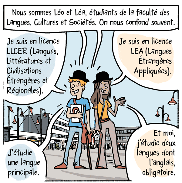 Présentation en BD