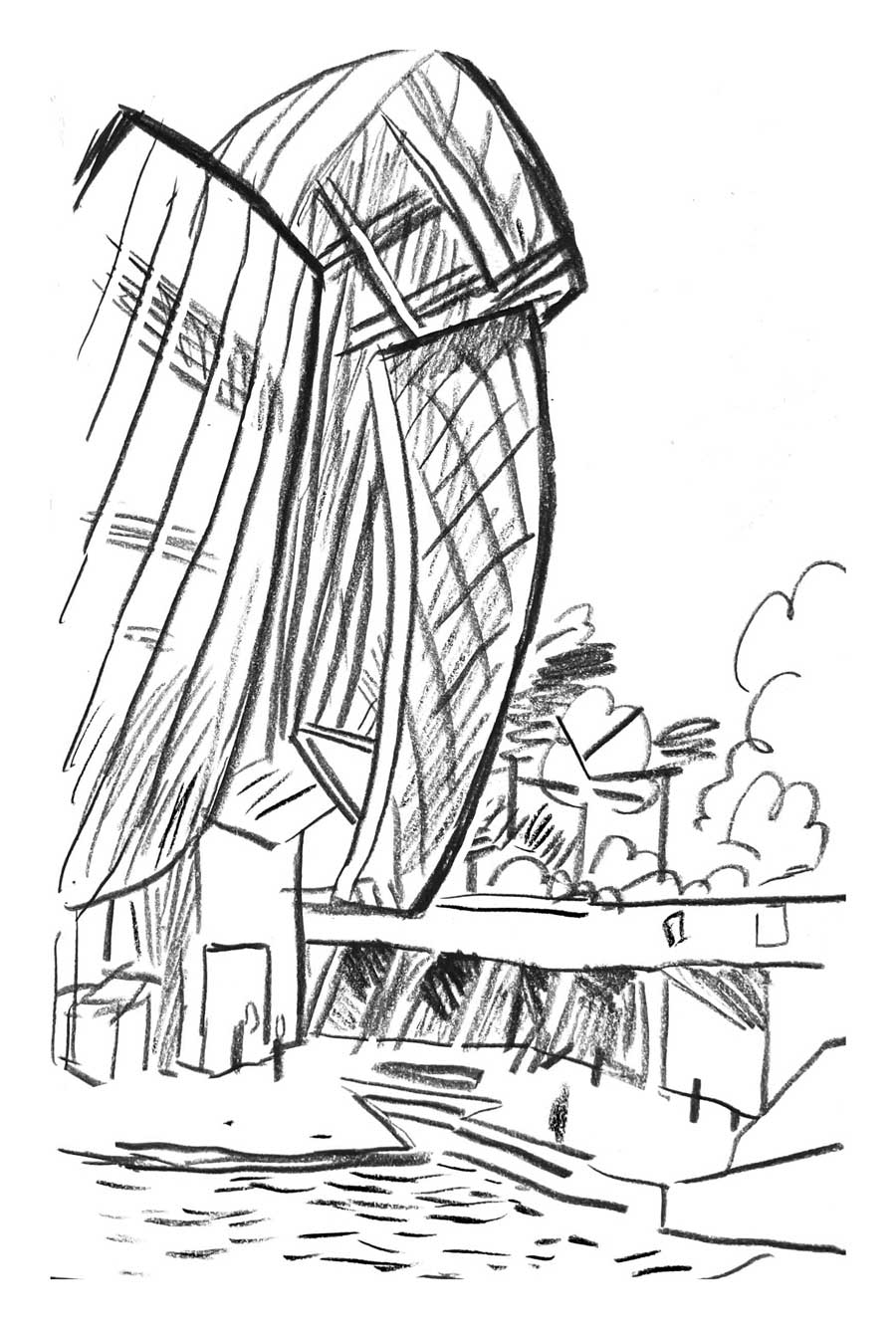 morozov-fondation-louis-vuitton-paris-web La Collection Morozov. Icônes de l'art moderne à la Fondation Louis Vuitton, Paris. Reportage dessiné de Vincent Rif. Mars 2022 croquis extérieur