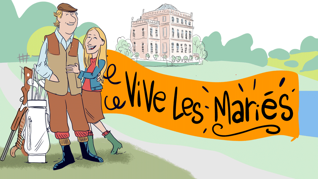 illustration pour faire part de mariage animée avec After Effects