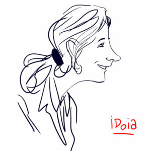 Portrait dessiné sur iPad de idoia