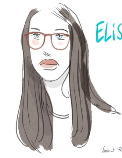 Portrait caricature rapide par vincent Rif