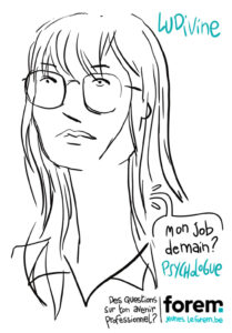 Portrait caricature rapide par vincent Rif