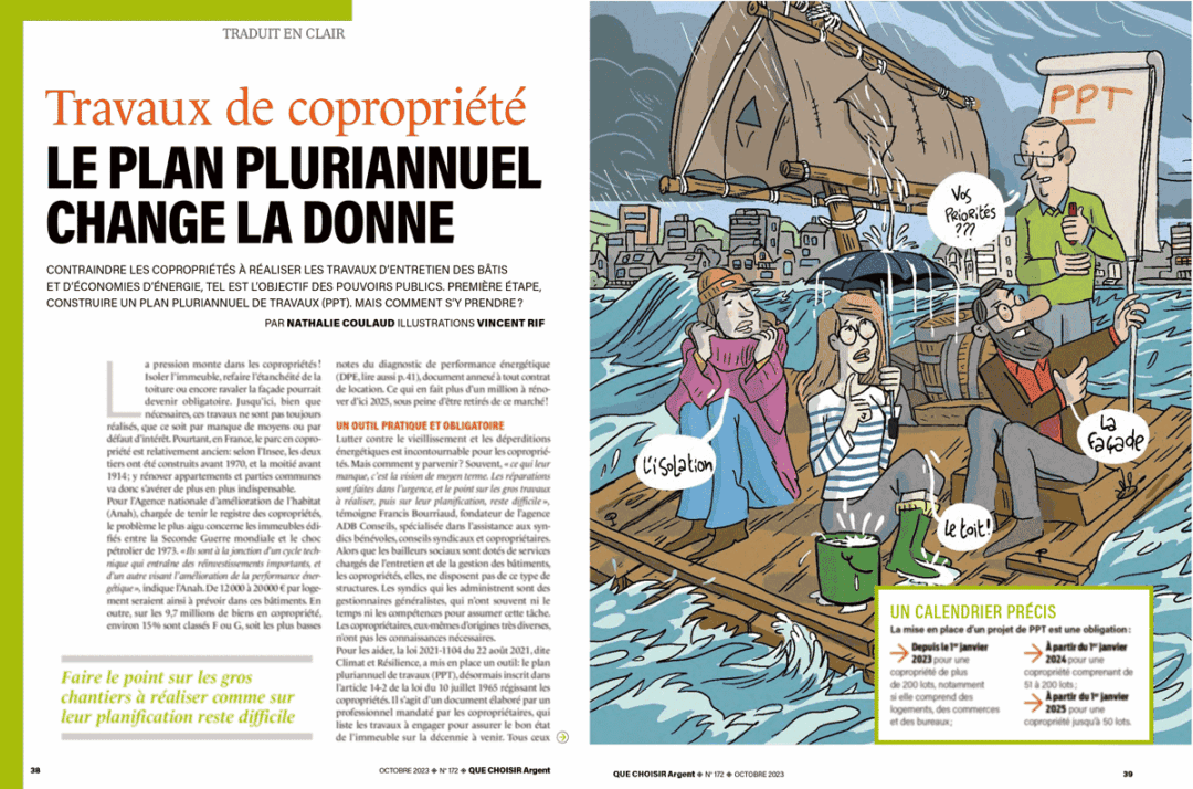 travaux copropriete article dessin vincent rif