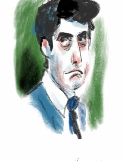 Caricature de Gabril Attal