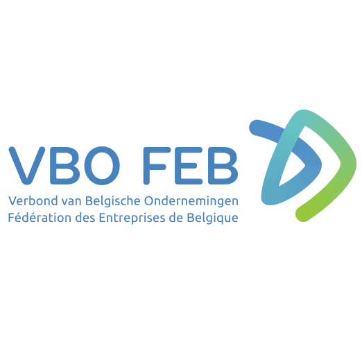 Logo de la FEB VBO, fédération belge des entreprises de Belgique - client de Vincent Rif