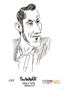 Portrait dessiné de Thilbaut Marmont