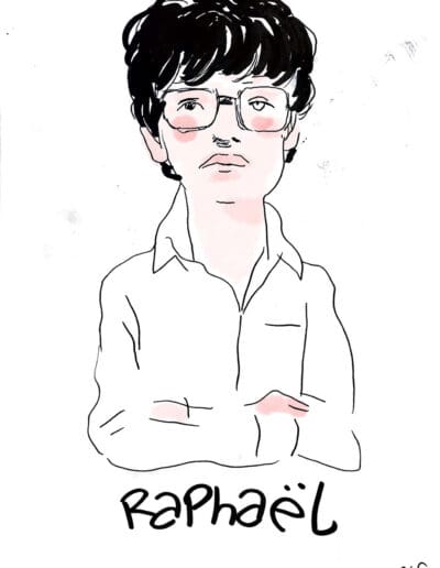 Portrait de Raphael, 11 ans, fils du marié de Bertinchamps
