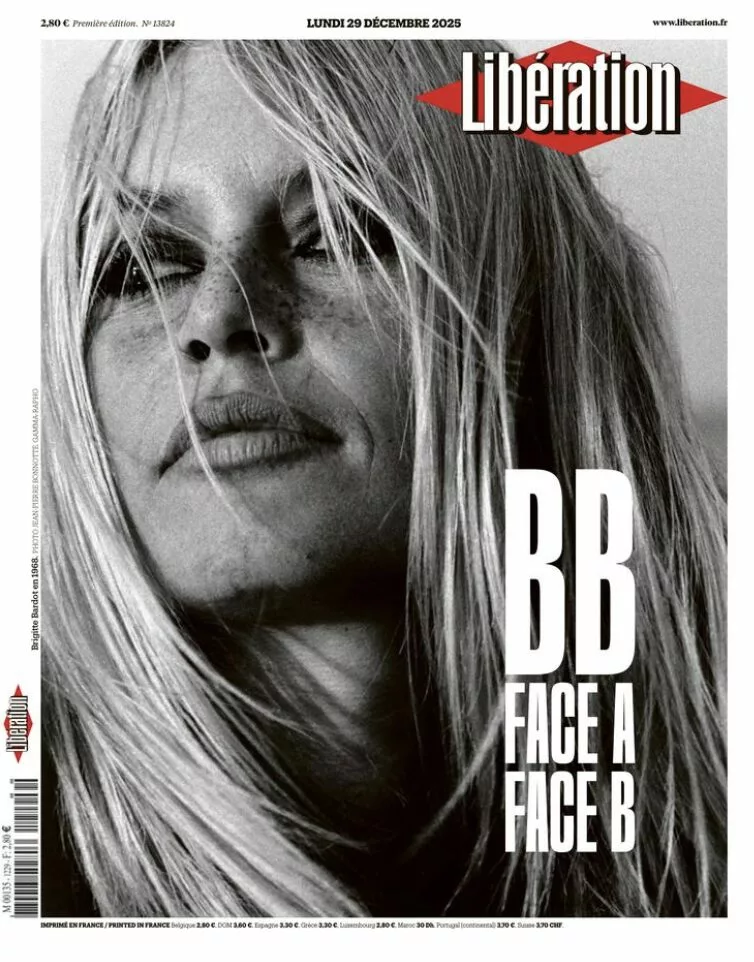 une de liberation sur Bardot