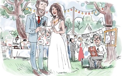 Dessinateur de mariages – Illustrateur & Croquis Live