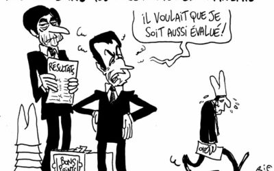 Sarkozy distribue des bulletins
