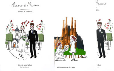 Faire-part de mariage personnalisé